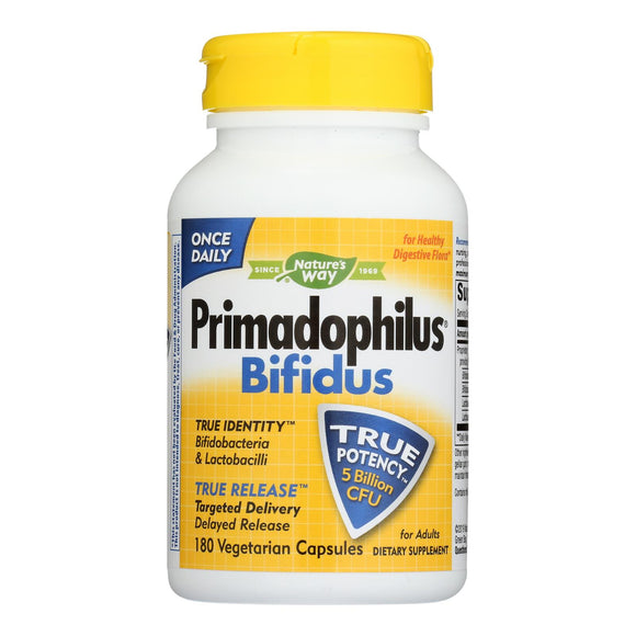 Nature's Way - Primadophilus Bifidus - 1 Each - 180 Vcap - Vita-Shoppe.com