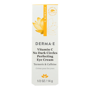 Derma E - Eye Cream Vitamin C Dark Circles - 1 Each - .5 Oz - Vita-Shoppe.com