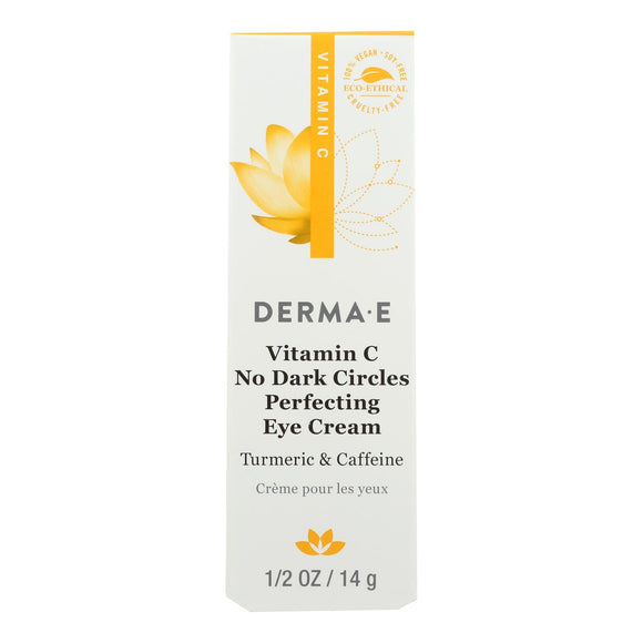 Derma E - Eye Cream Vitamin C Dark Circles - 1 Each - .5 Oz - Vita-Shoppe.com
