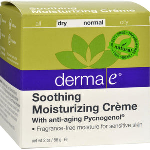 Derma E Sensitive Skin Moisturizing Creme - 2 Oz - Vita-Shoppe.com