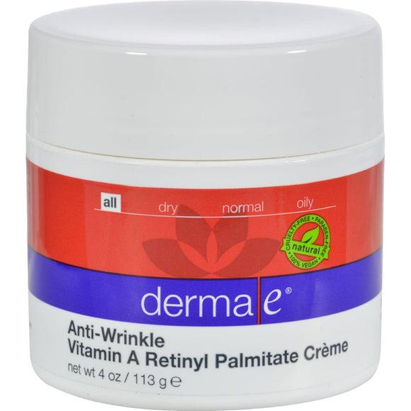 Derma E Refining Vitamin A Creme - 4 Oz - Vita-Shoppe.com