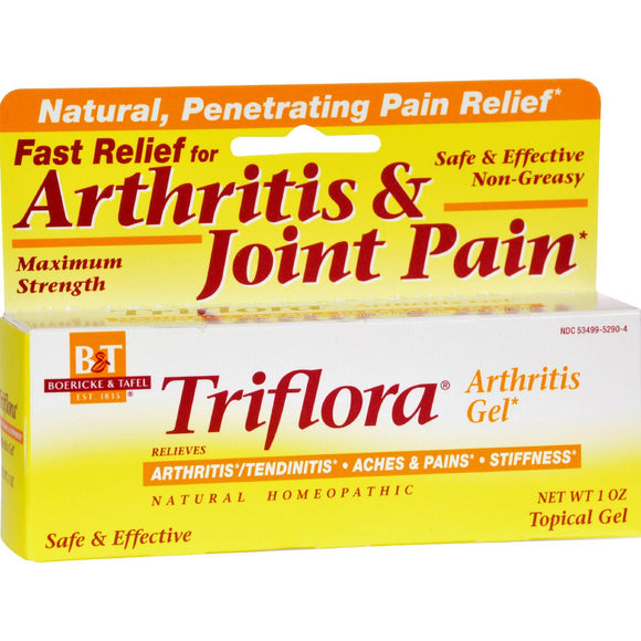 Boericke And Tafel Triflora Arthritis Gel - 1 Oz - Vita-Shoppe.com