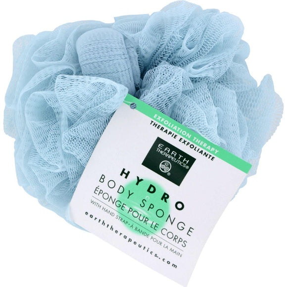 Earth Therapeutics Hydro Body Sponge With Hand Strap Blue - 1 Sponge - Vita-Shoppe.com