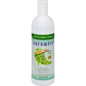Auromere Ayurvedic Shampoo Aloe Vera Neem - 16 Fl Oz - Vita-Shoppe.com