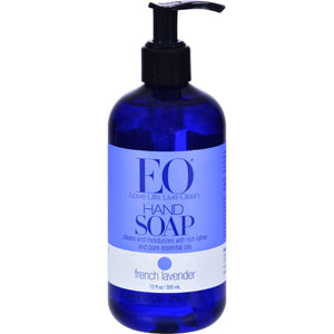 Eo Products Liquid Hand Soap French Lavender - 12 Fl Oz - Vita-Shoppe.com