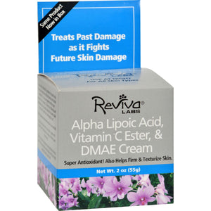 Reviva Labs Alpha Lipoic Acid Vitamin C Ester And Dmae Cream - 2 Oz - Vita-Shoppe.com