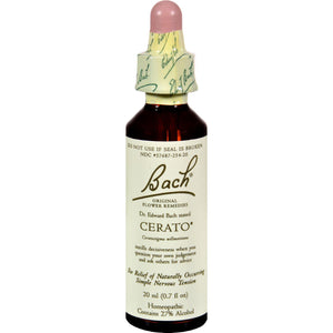Bach Flower Remedies Essence Cerato - 0.7 Fl Oz - Vita-Shoppe.com