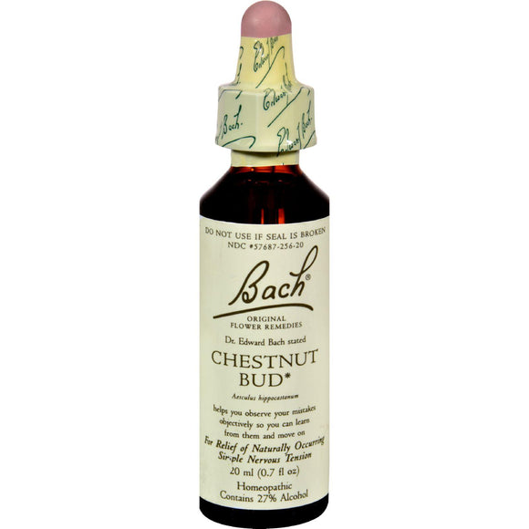 Bach Flower Remedies Essences Chestnut Bud - 0.7 Fl Oz - Vita-Shoppe.com