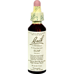 Bach Flower Remedies Essence Elm - 0.7 Fl Oz - Vita-Shoppe.com