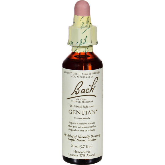 Bach Flower Remedies Essence Gentian - 0.7 Fl Oz - Vita-Shoppe.com
