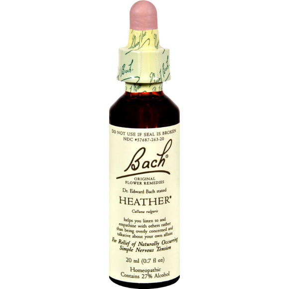 Bach Flower Remedies Rescue Remedy Spray Heather - 0.7 Fl Oz - Vita-Shoppe.com
