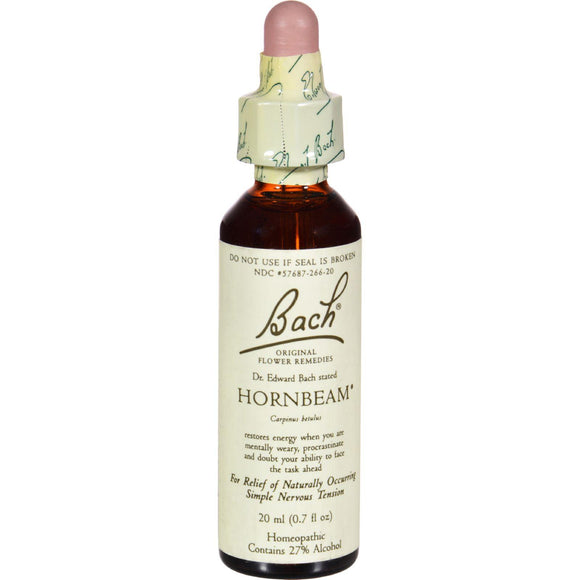 Bach Flower Remedies Essences Hornbeam - 0.7 Fl Oz - Vita-Shoppe.com