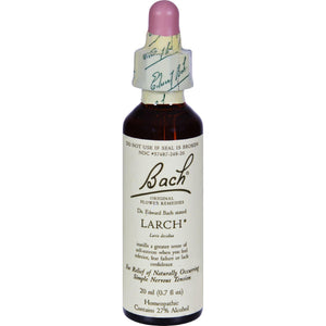Bach Flower Remedies Essence Larch - 0.7 Fl Oz - Vita-Shoppe.com