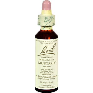 Bach Flower Remedies Essence Mustard - 0.7 Fl Oz - Vita-Shoppe.com