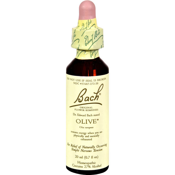 Bach Flower Remedies Essence Olive - 0.7 Fl Oz - Vita-Shoppe.com
