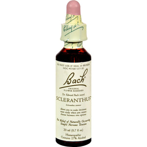 Bach Flower Remedies Essence Scleranthus - 0.7 Fl Oz - Vita-Shoppe.com