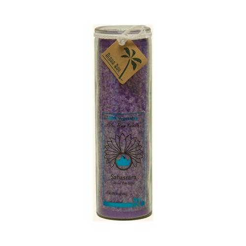 Aloha Bay Unscented Chakra Jar Happiness Violet - 1 Candle - Vita-Shoppe.com
