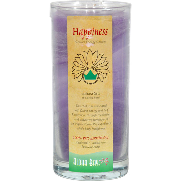 Aloha Bay Chakra Candle Jar Happiness - 11 Oz - Vita-Shoppe.com