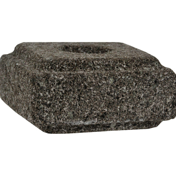 Aloha Bay Taper Candle Holder Lava Stone - 1 Candle Holder - Vita-Shoppe.com