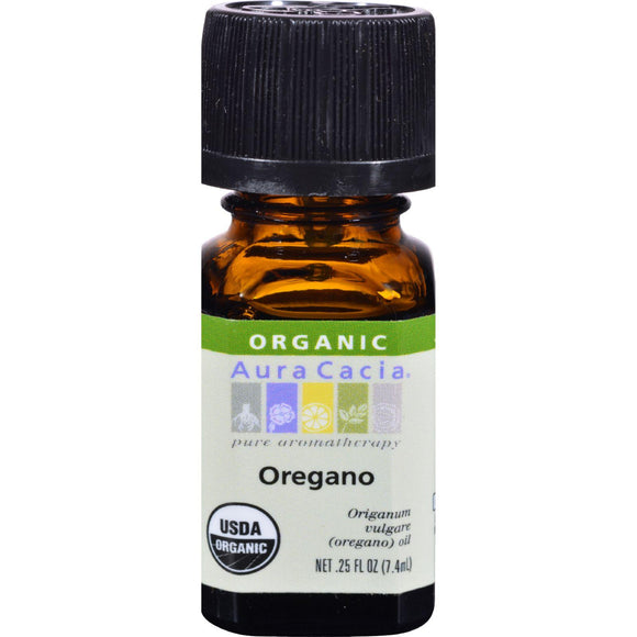 Aura Cacia Organic Oregano - .25 Oz - Vita-Shoppe.com