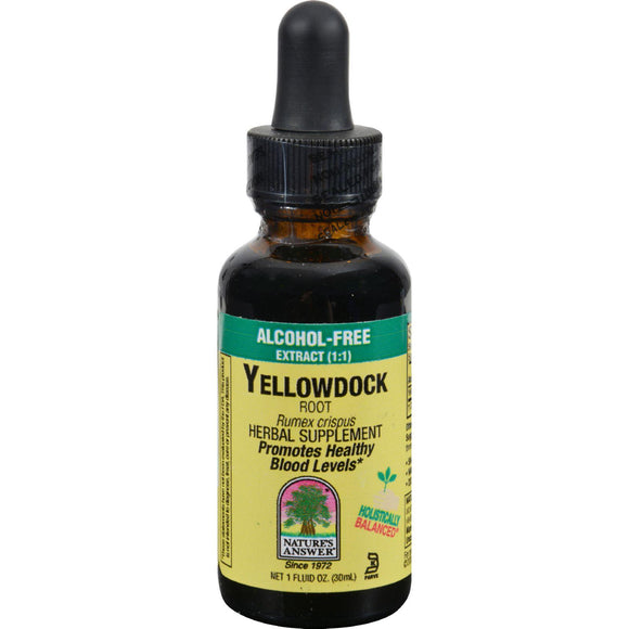 Nature's Answer Yellowdock Root - 1 Fl Oz - Vita-Shoppe.com