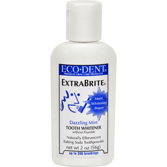 Eco-dent Toothpowder Xtra-brite - Fluoride Free - 2 Oz - Vita-Shoppe.com