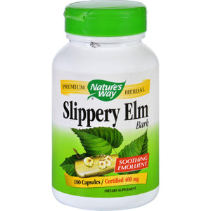 Nature's Way Slippery Elm Bark - 100 Capsules - Vita-Shoppe.com