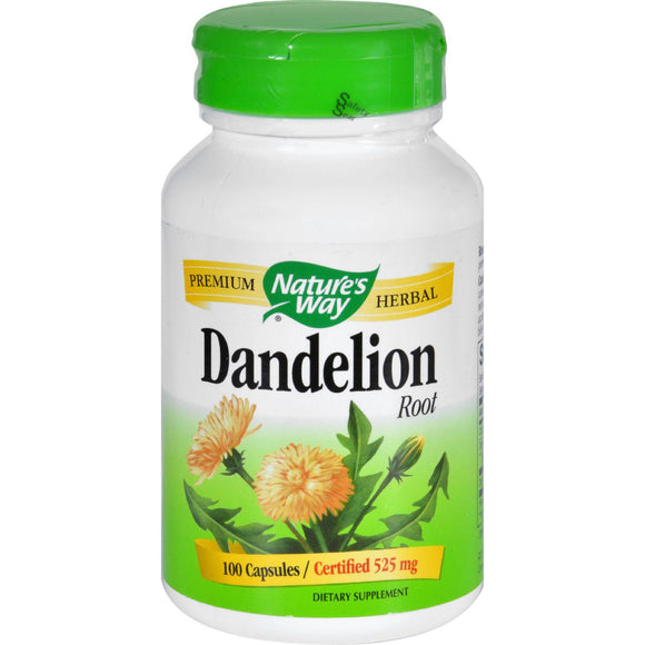 Nature's Way Dandelion Root - 100 Capsules - Vita-Shoppe.com