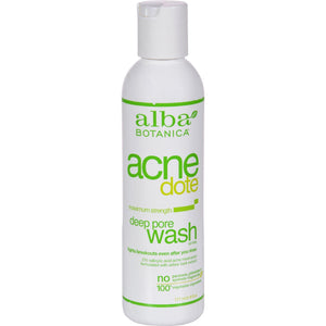Alba Botanica Natural Acnedote Deep Pore Wash - 6 Fl Oz - Vita-Shoppe.com