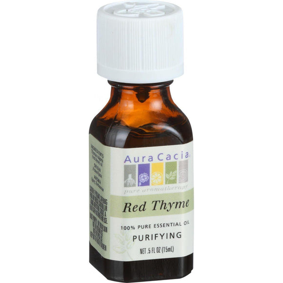 Aura Cacia Essential Oil - Red Thyme - .5 Oz - Vita-Shoppe.com