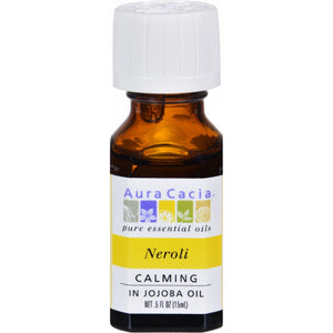 Aura Cacia Neroli In Jojoba Oil - 0.5 Fl Oz - Vita-Shoppe.com