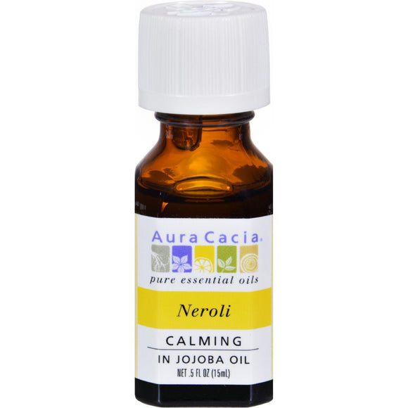 Aura Cacia Neroli In Jojoba Oil - 0.5 Fl Oz - Vita-Shoppe.com