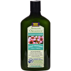 Avalon Organics Scalp Treatment Tea Tree Conditioner - 11 Fl Oz - Vita-Shoppe.com