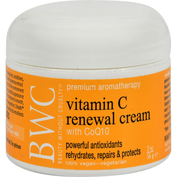 Beauty Without Cruelty Renewal Cream Vitamin C With Coq10 - 2 Oz - Vita-Shoppe.com