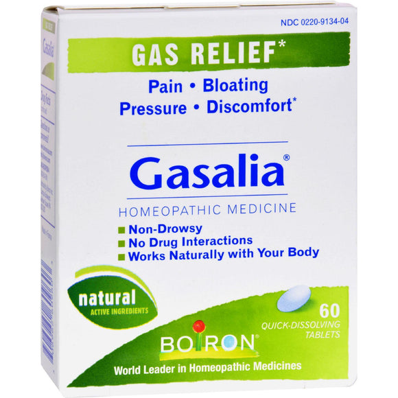 Boiron Gasalia - 60 Tablets - Vita-Shoppe.com