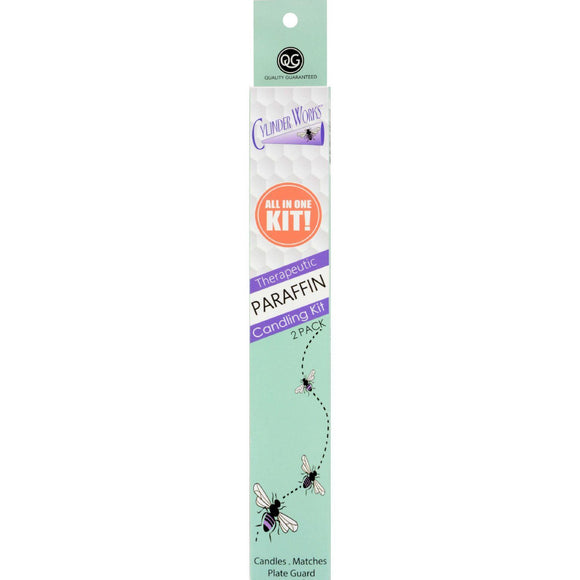 Cylinder Works Paraffin Natural Ear Candles - 2 Pack - Vita-Shoppe.com