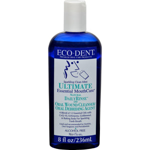 Eco-dent Dailyrinse Mouthrinse - Mint - 8 Oz - Vita-Shoppe.com