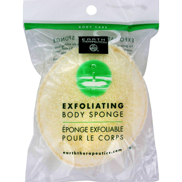 Earth Therapeutics Exfoliating Body Sponge - 1 Sponge - Vita-Shoppe.com