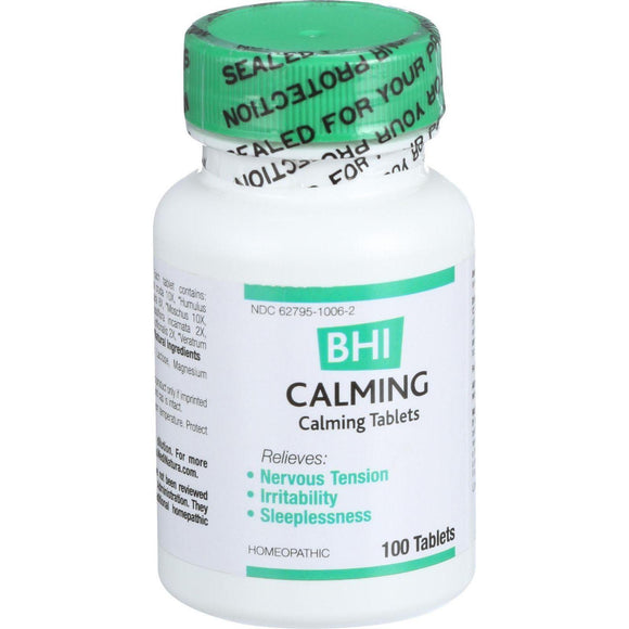Bhi Calming - 100 Tablets - Vita-Shoppe.com