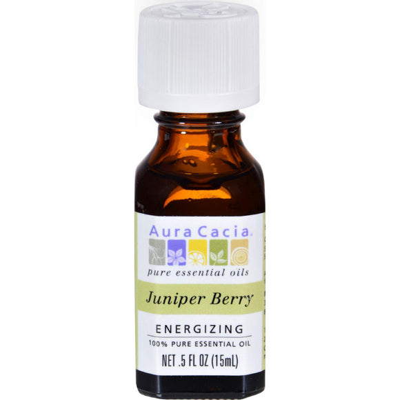Aura Cacia Essential Oil Juniper Berry - 0.5 Fl Oz - Vita-Shoppe.com