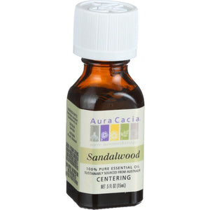 Aura Cacia Essential Oil - Sandalwood - .5 Oz - Vita-Shoppe.com