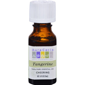 Aura Cacia Pure Essential Oil Tangerine - 0.5 Fl Oz - Vita-Shoppe.com