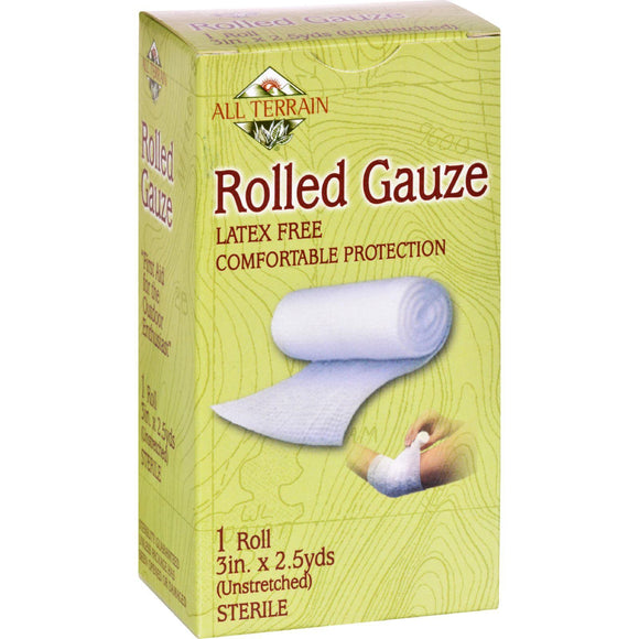 All Terrain Gauze - Rolled - 3 Inches X 2.5 Yards - 1 Roll - Vita-Shoppe.com