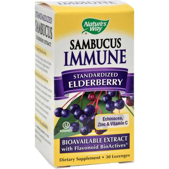 Nature's Way Sambucus Immune Lozenges - 30 Lozenges - Vita-Shoppe.com