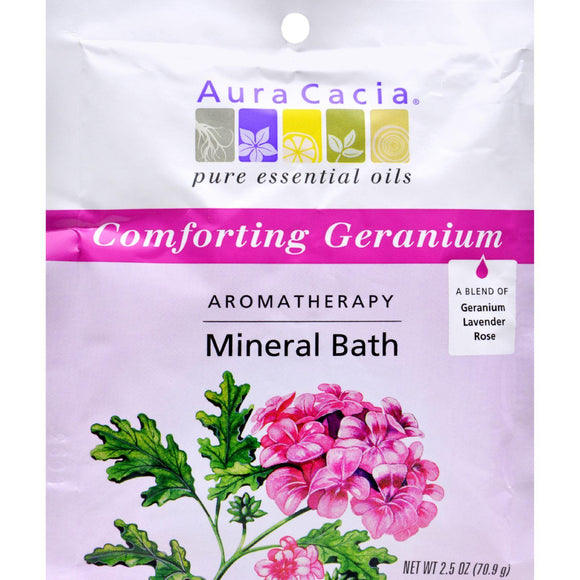 Aura Cacia Aromatherapy Mineral Bath Heart Song - 2.5 Oz - Case Of 6 - Vita-Shoppe.com