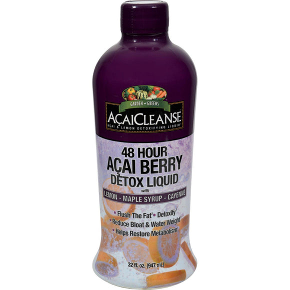 Garden Greens Acaicleanse 48-hour Acai Berry Detox - 32 Fl Oz - Vita-Shoppe.com