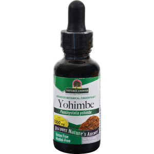 Nature's Answer Yohimbe Bark Alcohol Free - 1 Fl Oz - Vita-Shoppe.com
