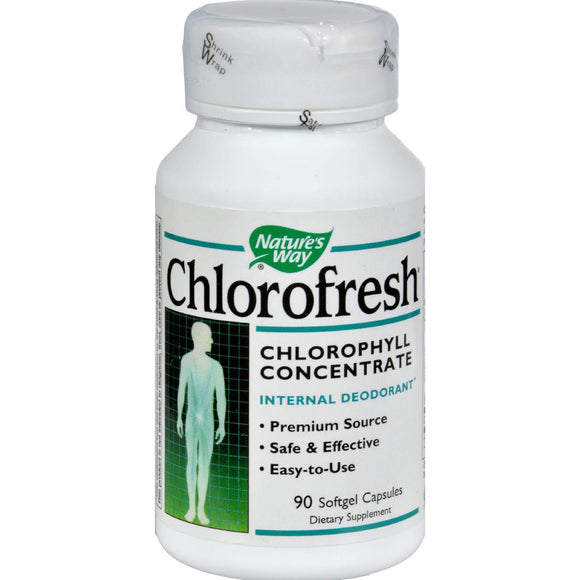 Nature's Way Chlorofresh - 90 Softgels - Vita-Shoppe.com