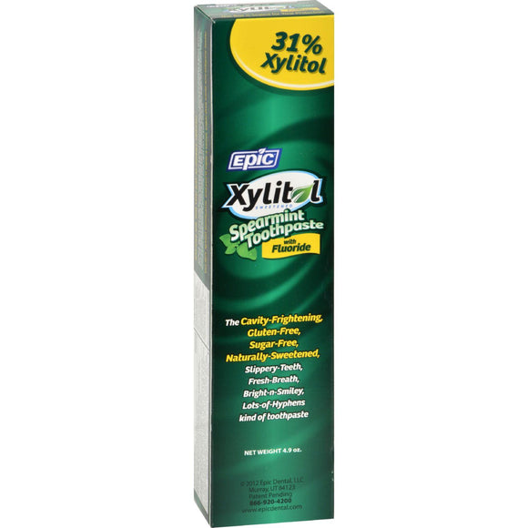 Epic Dental Spearmint Toothpaste - 4.9 Oz - Vita-Shoppe.com