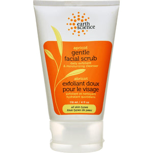 Earth Science Facial Scrub Apricot Gentle - 4 Fl Oz - Vita-Shoppe.com